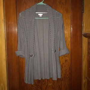 Short sleeve cardigan